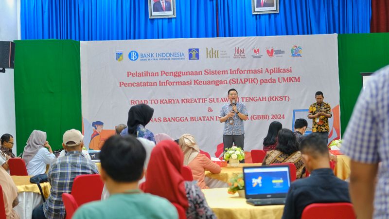 Tingkatkan Kapasitas UMKM, BI Sulteng Beri Pelatihan Sistem Informasi Keuangan Digital